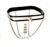 Ceinture de chasteté réglable en acier inoxydable pour femme, sous-vêtements, string Invisible, pantalon, Bondage pour adulte, jouet sexuel Bdsm