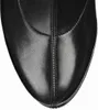 Vente chaude-bottes femmes bottes hautes qualité italienne élastique PU slip-on botte femme talon aiguille chaussures cuissardes sexy zy465