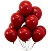 50 palloncini per feste di matrimonio di colore rosso, giocattoli per bambini, palloncini, nuova decorazione fotografica, palloni gonfiabili di alta qualità, nuovo arrivo