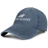 Fyra Winns logotyp unisex denim baseball cap anpassad design din egen uniquel hats257y