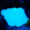 Nuvola di palloncini gonfiabili da 2 m di lunghezza con ventilatore e luce a LED per la decorazione di discoteche o decorazioni di nozze