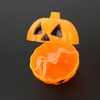 Orange Pumpkin Bucket Halloween Props Table Ornaments Mini Funny Articles Trick Treat Candy Box Case With Cover GGA2600