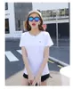 Mode-Heißer Verkauf Frauen T-shirt Damen Qualität Baumwolle T-shirt Plue Größe Kurzarm Lose Fit Femme Stil Modell