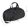 Förvaringspåsar för JBL Boombox Portable Bluetooth Waterproof Speaker Hard Case Carry Bag Protective Box (Black)