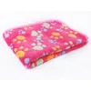 Patte à imprimé pour animaux de compagnie chiot couverture de couverture de compagnie de sommeil pour animaux de compagnie tapis doux et chaud chat chat chat jet de jet couvertures chiot couverture couverture de compagnie de compagnie PA3757013