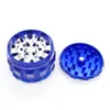 Smoking Herb Grinders 4 Layers 25inches63mm Aluminium Alloy CNC material Tobacco Tool have 6colors3827368