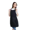 Фартуки 12 Pack Bib Apron - Unisex Black Bulk с 2 вместительные карманы машина, доступная для кухни, ремесло BBQ Brawing1331p