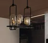 Moderne glazen kaars hanglamp rook glazen bubbel ophanging licht hotel hal restaurant dineren kamer bar hangende verlichting myy