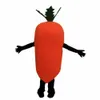 2019 Fabriks Hot Carrot Plush Party Mascot Julfödelsedagsgåva Mascot Kostym Halloween Carnival Mascot