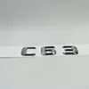 Para Mercedes-Benz Classe C C43 C55 C63 C160 C180 C200 C220 C230 C250 W210 W212 Tronco Traseiro Emblema Emblema Logotipo Placa de Identificação Adesivos184A