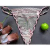 Dantel G-string Seksi Kadınlar Tanga Dantel Çiçek Külot Düşük Katlama T-Back Bikini Ropa Interiorpanty Moda Bikini Iç Çamaşırı Lady Lingerie G-string