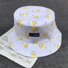 Mode-bucket cap man kvinnor unisex bomull banan hatt bob caps hip hop cool ouor sport sommar damer strand sol fiske hink hattar