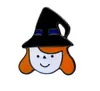 Fashion-New European och American Halloween Cartoon Series Ornaments Ghost Pumpkin Head Mummy Drop Oil Brooch Metal Badge S02