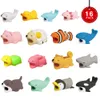 Ładowarka kablowa Ładowarka kablowa Kabel Sour Pokrywa Cute Animal Design Targing Cord Ochronne 8Pack, 12pack, 16 Pack