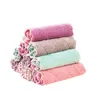 Chiffon de nettoyage en microfibre réutilisable Serviette à vaisselle super absorbante Maison Cuisine Huile et poussière Nettoyer Essuyer Chiffon Fournitures de cuisine GD493