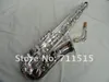 Ny Jupiter JAS-567GL ALTO EB TUNE SAXOPHONE E-Flat Musical Instruments Mässing Silver pläterad yta Professionell Sax med fallmunstycke