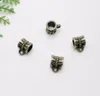 500pcs / lot legering Bail pärlor spacer pärlor charms bronspläterad för smycken DIY gör 7x9.5mm