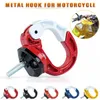 Aluminium Hanger Hook Gadget Bag Claw för Mijia M365 M187 Elektrisk Scooter Motorcykel - Gul