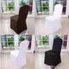 New Arrival Seat Covers Comfortable Wrinkle Resistant Spandex Chair Hood Removable Stretch Dining Room Banquet Chair Covers Home