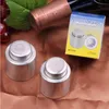 Stainless Steel Vacuum Wine Bottle Stopper Tools Sealed Storage Vacuums Sealing Alcohol Champagne Bottles Stoppers Beer Cap Cover BH2813 TQQ