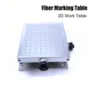 Will Fan 2D table de travail 1064nm Fiber Laser marquage Machine de gravure 2 axes Table mobile Portable armoire Case XY Table