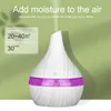 300ml USB madeira Air umidificador elétrico Aroma difusor de ar ultra-som Essencial Aromaterapia óleo fabricante de névoa fria para casa de carro