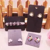 Geschenkwikkeling 100Sets Card Groothandel Earring Papier Haar Clip Band Blank Witte sieraden kunnen op maat kosten extra1
