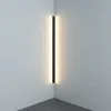 Modern hörn LED Wall Lamp Minimalist inomhus Ljus fixtur vägg sconces trappa 100 cm 150 cm sovrum sovrum hem hallen ljus240s