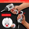 4.8V Electric Screwdriver Cordless Drill Mini Wireless Power With LED Light Dremel Multi-function DIY Power Tools With 45 Bits