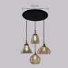 AC100-240V Classic Vintage pendant Light Cafe Creative Glass Pendant Bar Lamp Clothing Store Fixtures Hanging Pendant Lights