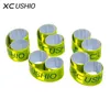 Protable Mountain Bike Bicycle MTB Reflective Safe Leg Pants Clip Strap Silicon Steel Reflector Tape Cycling Accessories