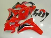 Injektion OEM Full Fairing Kit för Honda CBR1000RR 2008 2009 2010 2011 Black Red CBR1000 RR Bodywork Fairings Set 08-11 # U32