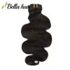 Body Wave Clip In Hair Extensions For Black Women 10PCS Clip-In Real Human Hair Extension With 21Clips Double Weft Natural Color 160g Bella Hair