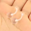 16G Clear acrílico UV BULTY BULTING RINGS Narbragem Barra de anel dos lábios Industrial Barbell Ear Piercing Body Jewelry5290669