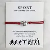 10pcslot Baseball Softball Charm Wax Cords Bracelets Sports Women Men Boys Girls Unisex Fashion Jewelry Friendship Jewelry Gift2059571