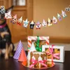 ペットの誕生日テーマパーティー装飾猫フェイス犬ペット旗動物バナーペットバースデーパーティー装飾YQ01808