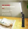 Ny COB-uppgiftslampa USB Laddning Bilinspektion Ljus Multi-Function LED Folding With Magnet Work Lights
