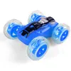 Neues Auto Doppelseitiges 360-Grad-Rotations-Tumble-Twisting-Stunt-2,4-G-Ladelichtbeständiges ferngesteuertes Kinderauto