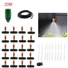 Wateringsapparatuur 5m 10m 15m Irrigatiekit Diy Automatische druppelirrigatietuinapparaat Kits 4/7 Capillairen Water slanggereedschap