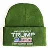 Houd Amerika Geweldige Winter Skullies Caps Trump 2020 Beanie Donald Re-verkiezing Knit Hoeden Borduurwerk VS Vlag Cap Mode Ski Hat Yyp6556