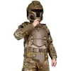 Tactical Vest Combat Body Armor Suit AirSoft Paintball Assault Protection avec pad et ceinture 3007910