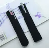 16*3cm Ballpoint Gel Pens Pouch Black Velvet Bag Crystal Pen Holder Storage Wedding Office Birthday Decor