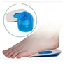 Outil de gymnastique 1 paire adulte enfant professionnel orthèse soutien de la voûte plantaire semelle intérieure pied plat Silicone correcteur coussin protecteur pieds coussinets de chaussures