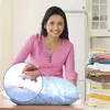 Vacuum Bag Storage Home Organizer Transparent Border Foldable Clothes Organizer Seal Compressed Travel Saving Space Bags