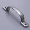 two piece Stainless steel bow door handle industrial cabinet heavy equipment knob chassis cabinet toolbox pull hardware