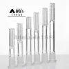 Glass Downstem Diffuser 14F 18M Six Armed Down Stem smoke Tube 14mm Female To 18mm Male Frosted Joint Dropdown Water Pipe