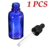 Packing Bottles Blue Glass Spray Refillable 30ml Reagent Liquid Pipette Bottle With Eye Dropper Drop Essential Oil Bottles1