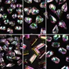 10pcs Nail Rhinestones for Nails Water Drop Oval Flame Crystal Nail Stones Gems Nail Art Accessory Decoration 3D Manicure BE649