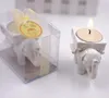 Мода «Лаки слон» Смола чай свет свечи держатель для декора свадьбы Благоприятная партия подарков Поставки SN4026