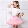 Meninas saia tutu de dança vestidos de ballet vestidos saia Performa Baile pettiskirt Dancewear 36 colorHalloween vestir vestido de princesa